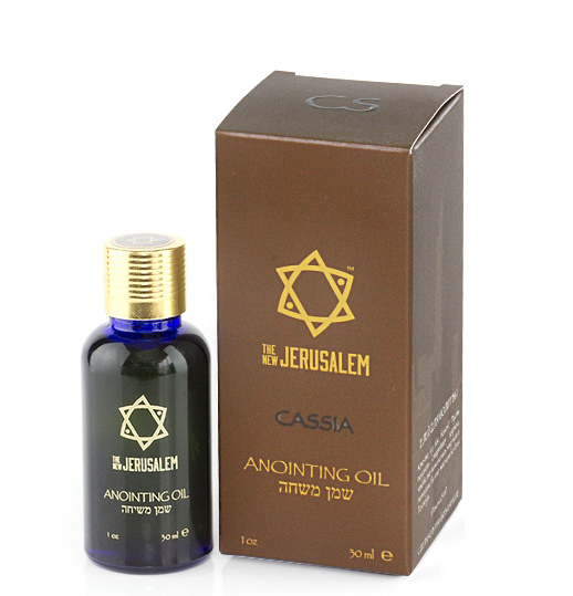 The New Jerusalem Anointing Oil - Cassia (1 oz)