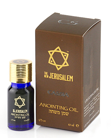 The New Jerusalem Anointing Oil - Cassia (1/3 oz)