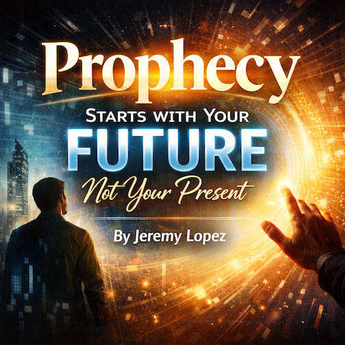 Prophecy Starts With Your Future, Not Your Present (MP3 Teaching Download) by Jeremy Lopez Prophecy Starts With Your Future, Not Your Present (MP3 Teaching Download) by Jeremy Lopez