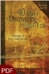 40 days to Discovering the Real You Learning to Live Authentically (E-Book-PDF Download) By Cindy Trimm