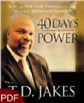 40 Days of Power (E-Book-PDF Download) By T.D.Jakes