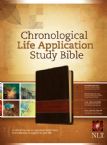 Chronological Life Application Bible NLT Tan/Brown Imitation Leather (Bible) by Tyndale House Publishers