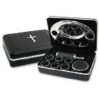 Communion Set Remembranceware Legacy Portable Black by B & H Publishing Group