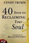 40 Days to Reclaiming Your Soul: A COMPANION TO RECLAIM YOUR SOUL (E-Book PDF Download) by Cindy Trimm