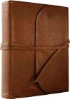 ESV Journaling Bible-Brown Leather w/Strap (Bible) by Crossway Books