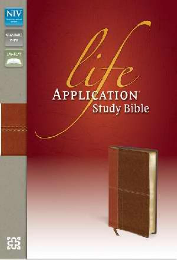 Life Application Study Bible-NIV Caramel/Dark Caramel Imitation Leather (bible) by Zondervan
