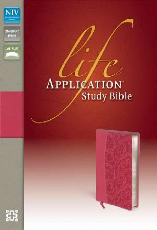 Life Application Study Bible-NIV Honeysuckle Pink (bible) by Zondervan