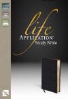 NASB Life Application Bible - Bonded Leather Black (bible) by Zondervan