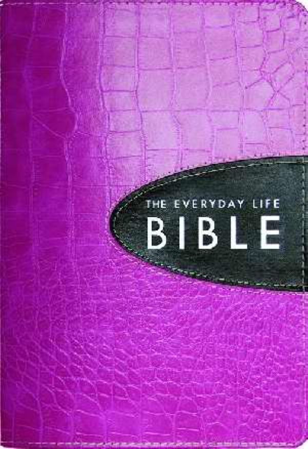 Amplified Everyday Life Bible-Pnk/Expresso Bond (bible) by Joyce Meyer