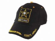 Cap-Gods Army-Black/Gold