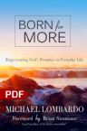 Born for More: Experiencing God's Presence in Everyday Life (e-Book PDF Download) by Michael Lombardo