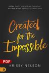 Created for the Impossible: Break Every Hindering Thought, Believe What God Says about You (PDF Download) by Krissy Nelson