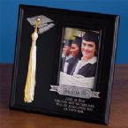 Photo Frame-Graduate w/Tassel Hook (10 x 10) (Holds 4x6 Photo)