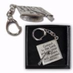 Key Ring-Commit To The Lord And Your Plans Will Succeed Grad Hat
