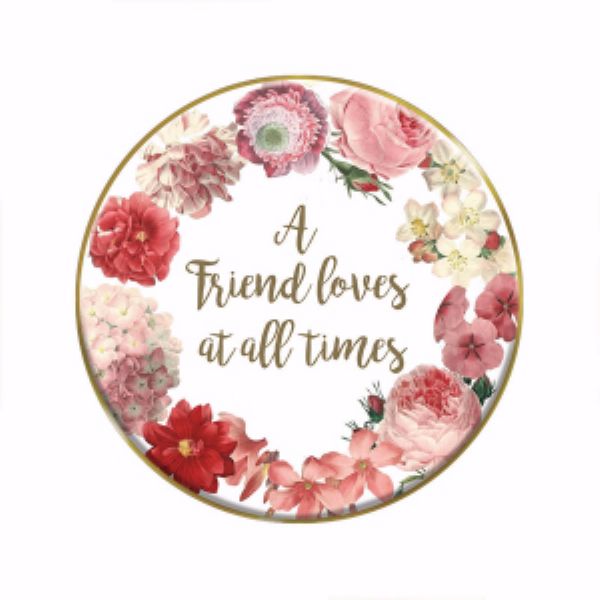 Plate-Tabletop-A Friend Loves-Mini w/Stand (4)