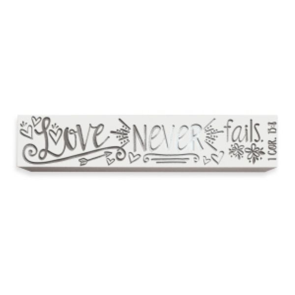 Plaque-All My Heart-Love Never Fails