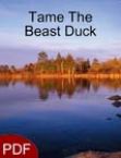 Tame the Beast: Game Cookbook Duck (E-Book PDF Download) by Shirely Billingsley