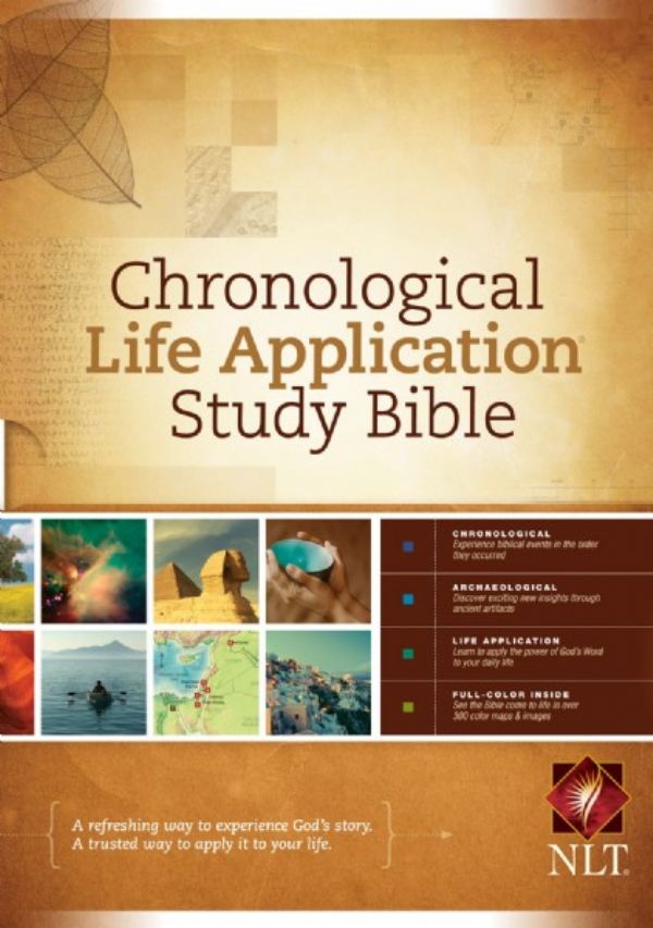 Chronological Life Application Study Bible (Bible - Hardcover) by Tyndale House Publisher