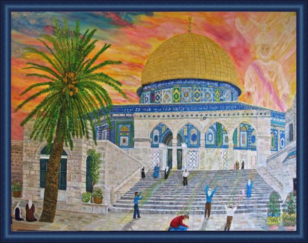 The Dome Of The Rock (Art Work) by Mike DeLorenzo
