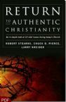 Return to Authentic Christianity: An In-Depth Look at 12 Vital Issues Facing Today's Church (E-Book-PDF Download)  by Robert Stearns