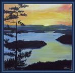 Orcas Island (Art Work) by Mike DeLorenzo